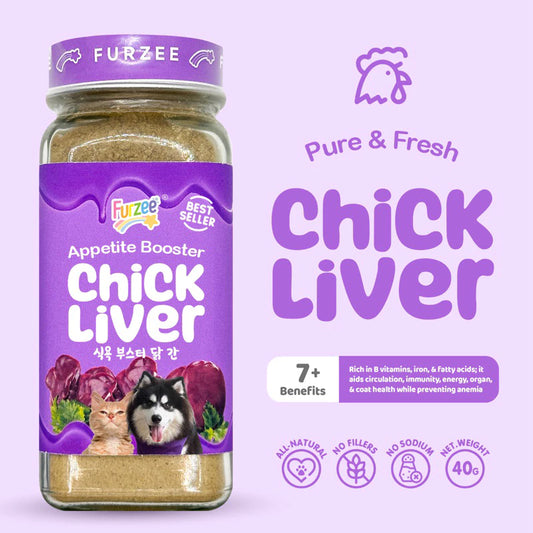 Furzee Appetite Booster for Dogs and Cats - Food Toppers for Picky Eaters 40G - Kimbowny Petstore