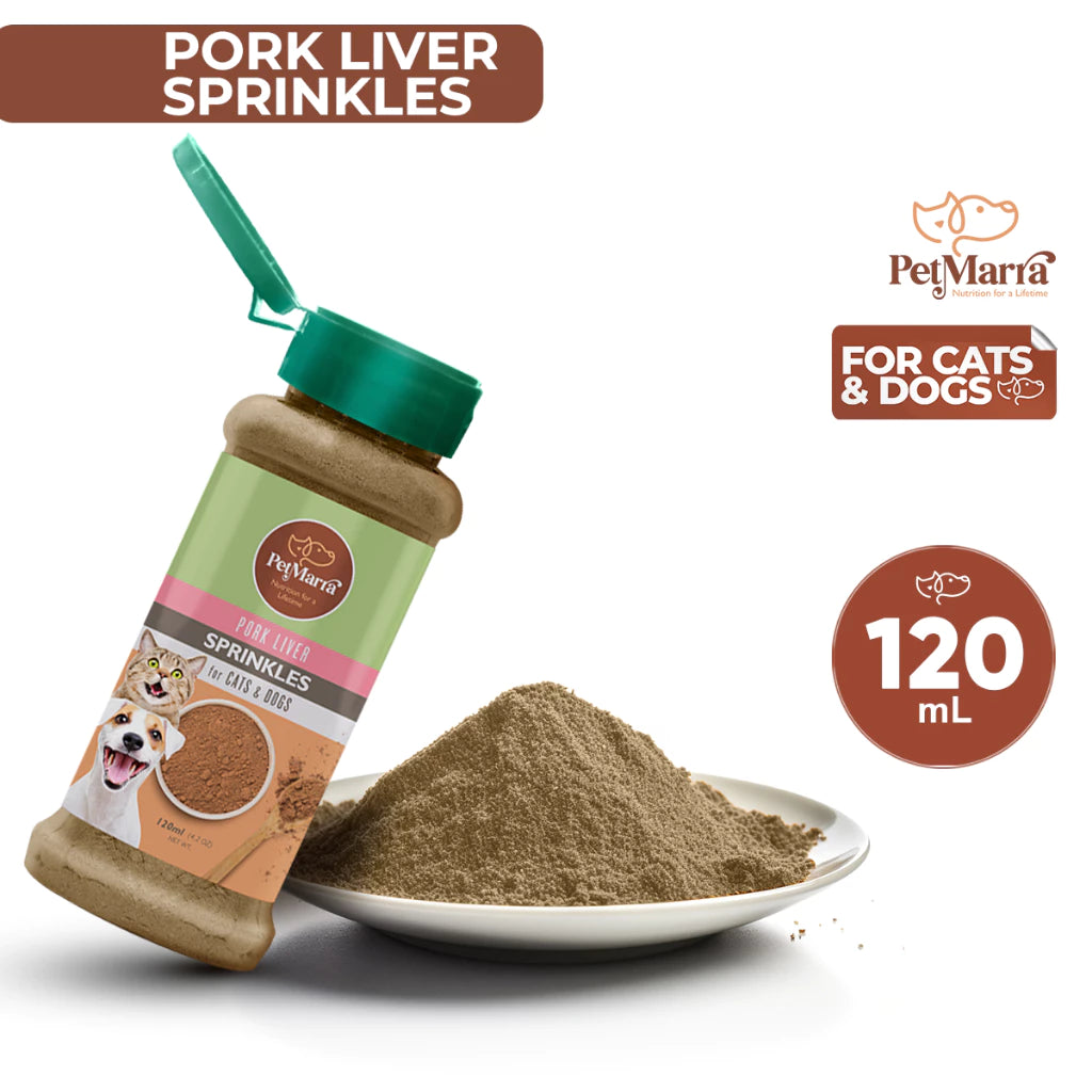 PetMarra Sprinkles for Cats and Dogs Beef Duck Salmon Flavor 120g Collection Appetite Booster Topper - Kimbowny Petstore