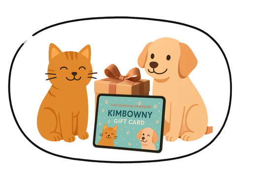 Kimbowny E-Gift Card Perfect Gift for Cat & Dog Lovers in UAE