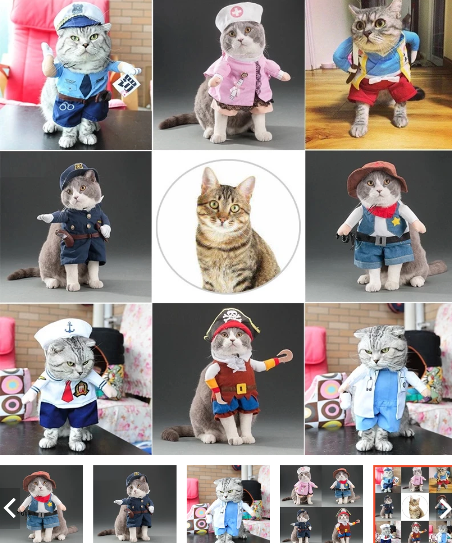 Pet Cosplay Costumes - Kimbowny Petstore