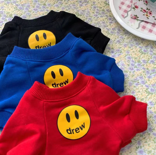 Smiley Face Pet Sweatshirt - Kimbowny Petstore