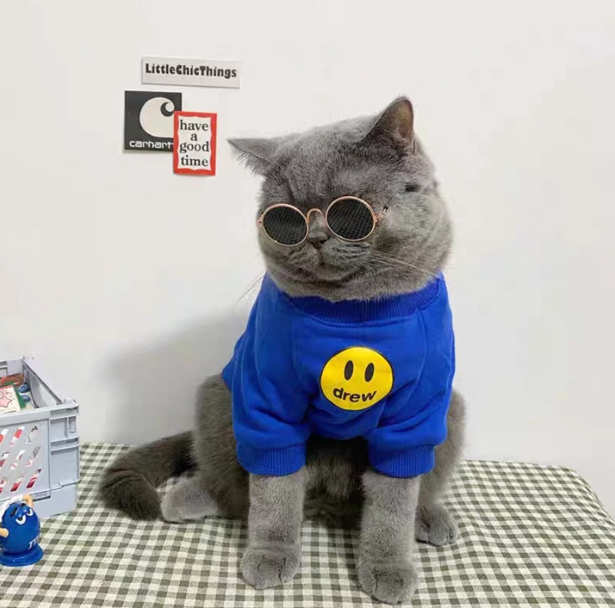 Smiley Face Pet Sweatshirt - Kimbowny Petstore