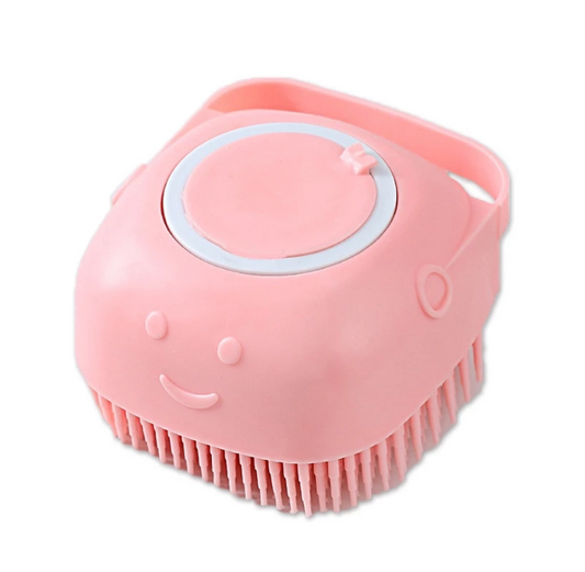 Soft Silicone Pet Bath Grooming Brush - Kimbowny Petstore