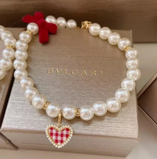 Elegant Pearl Pet Collar - Kimbowny Petstore