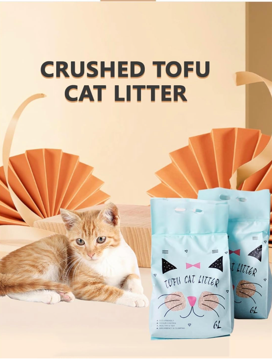 FiFi Tofu Crushed Cat Litter - Kimbowny Petstore