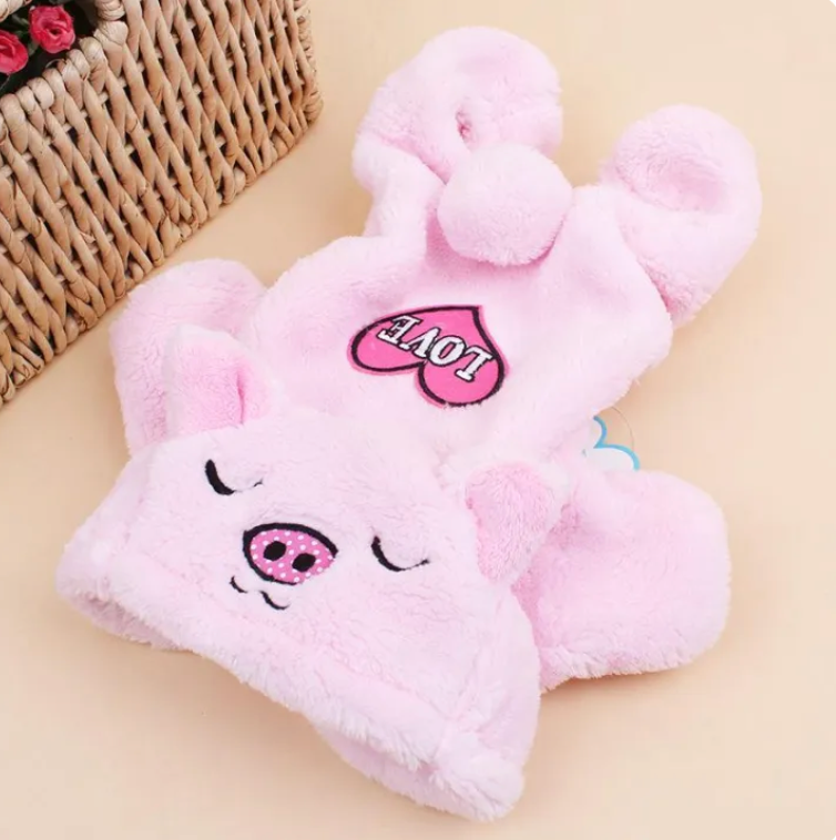Adorable Pink Piggy Pet Costume (Medium) - Kimbowny Petstore