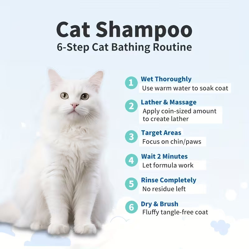 CAT SHAMPOO 2in1 - Kimbowny Petstore