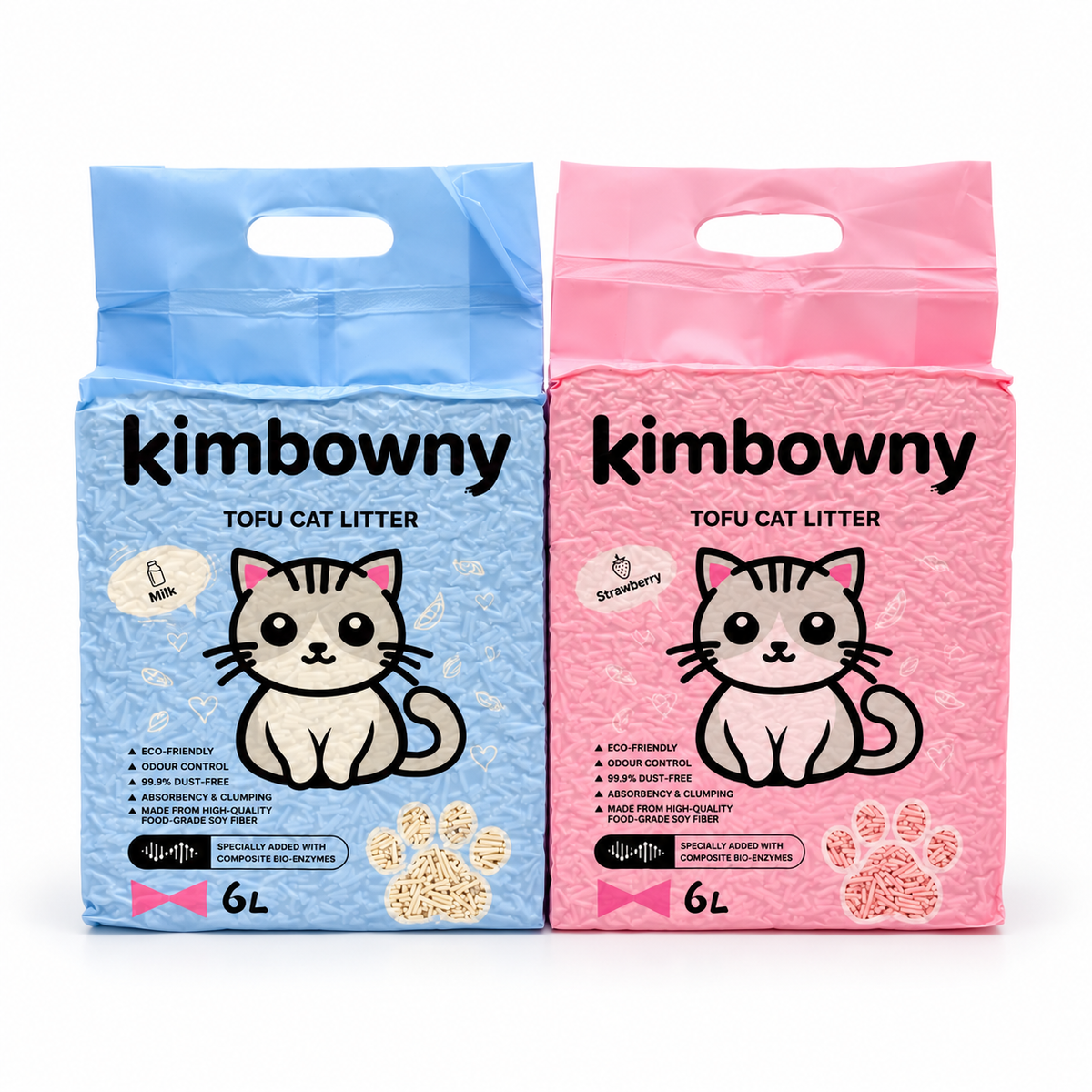 Athena Tofu Cat Litter 2.5KG - Kimbowny Petstore