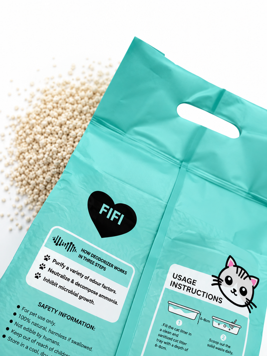 FiFi Tofu Crushed Cat Litter (milk scent)
