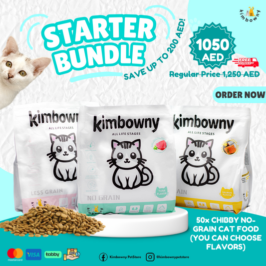 STARTER BUNDLE 50 PACKS - Kimbowny Petstore