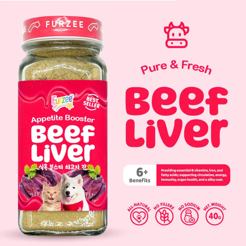 Furzee Appetite Booster for Dogs and Cats - Food Toppers for Picky Eaters 40G - Kimbowny Petstore