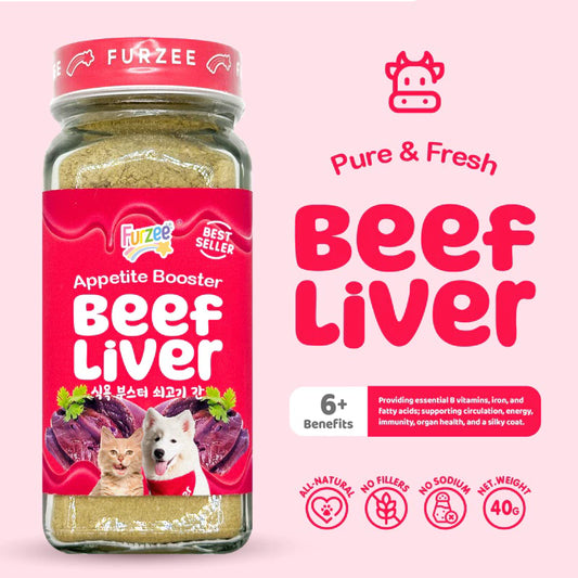 Furzee Appetite Booster for Dogs and Cats - Food Toppers for Picky Eaters 40G - Kimbowny Petstore