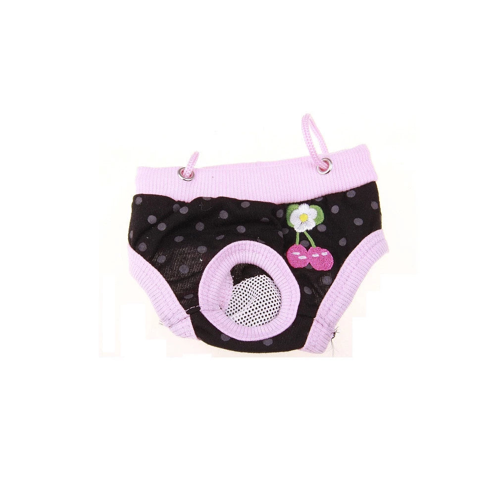 Pet Physiology Washable Pants Dog Cat Pants Diaper Pet Physiology Pants Mother Dog Pants (MEDIUM SIZE)