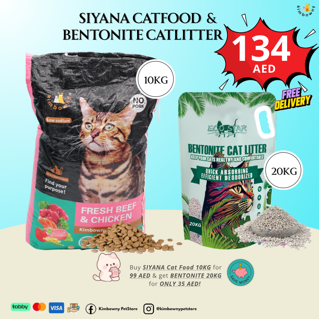 SIYANA CAT FOOD AND BENTONITE PROMO - Kimbowny Petstore