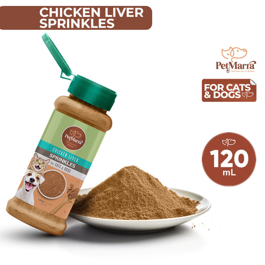PetMarra Sprinkles for Cats and Dogs Beef Duck Salmon Flavor 120g Collection Appetite Booster Topper - Kimbowny Petstore