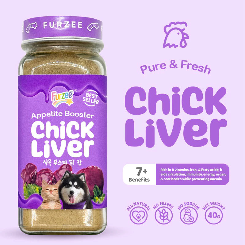 Furzee Appetite Booster for Dogs and Cats - Food Toppers for Picky Eaters 40G - Kimbowny Petstore