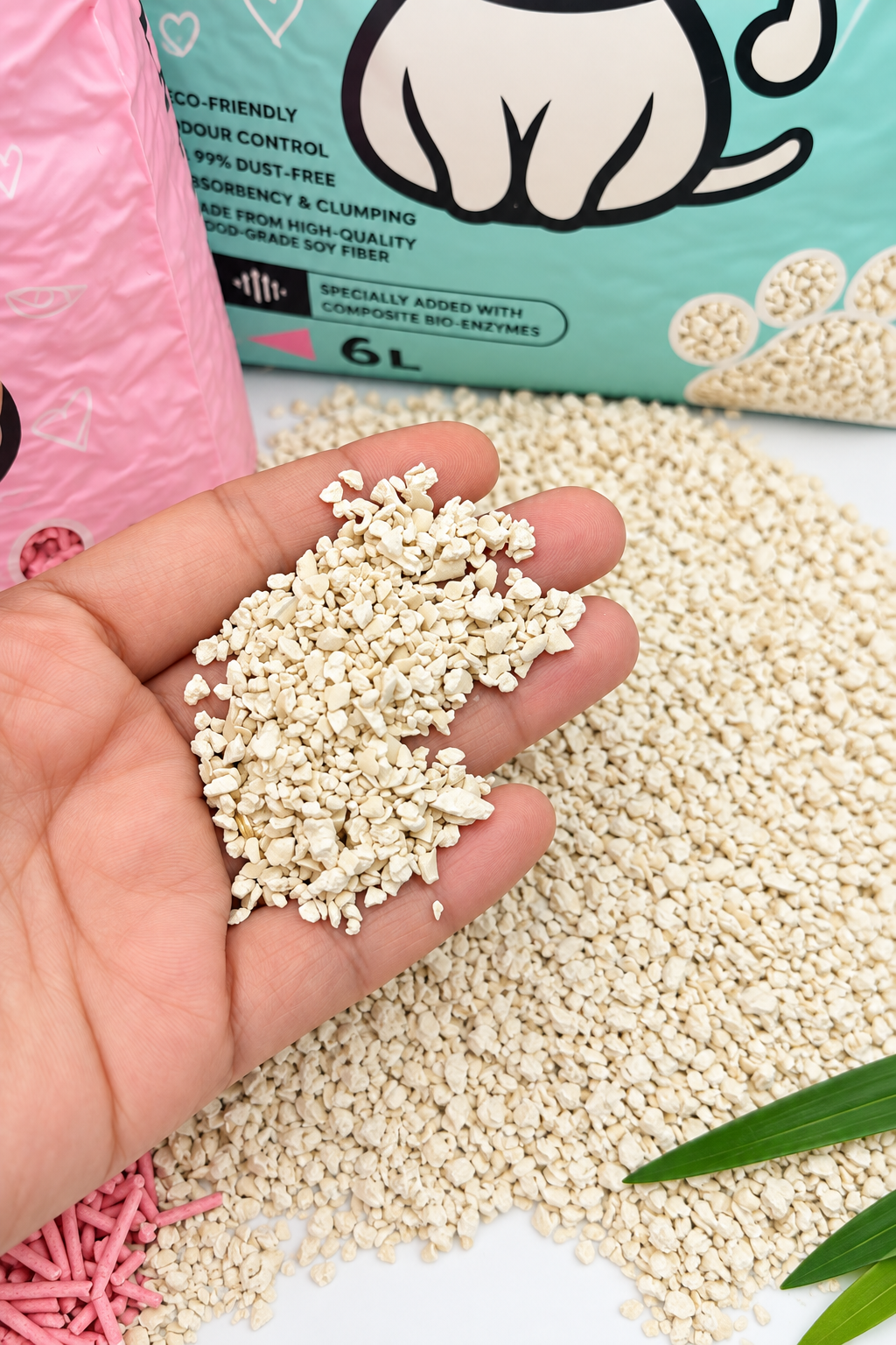 FiFi Tofu Crushed Cat Litter (milk scent) - Kimbowny Petstore