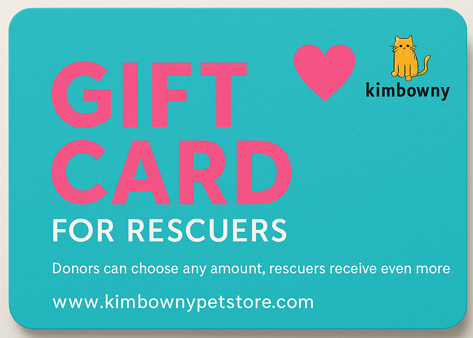 Donators & Rescuers Gift Card