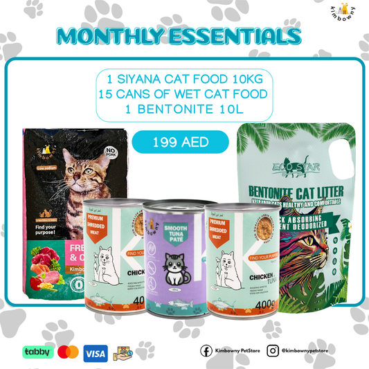 MONTHLY ESSENTIALS - Kimbowny Petstore
