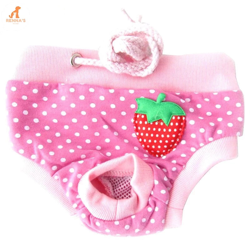 Pet Physiology Washable Pants Dog Cat Pants Diaper Pet Physiology Pants Mother Dog Pants (MEDIUM SIZE)