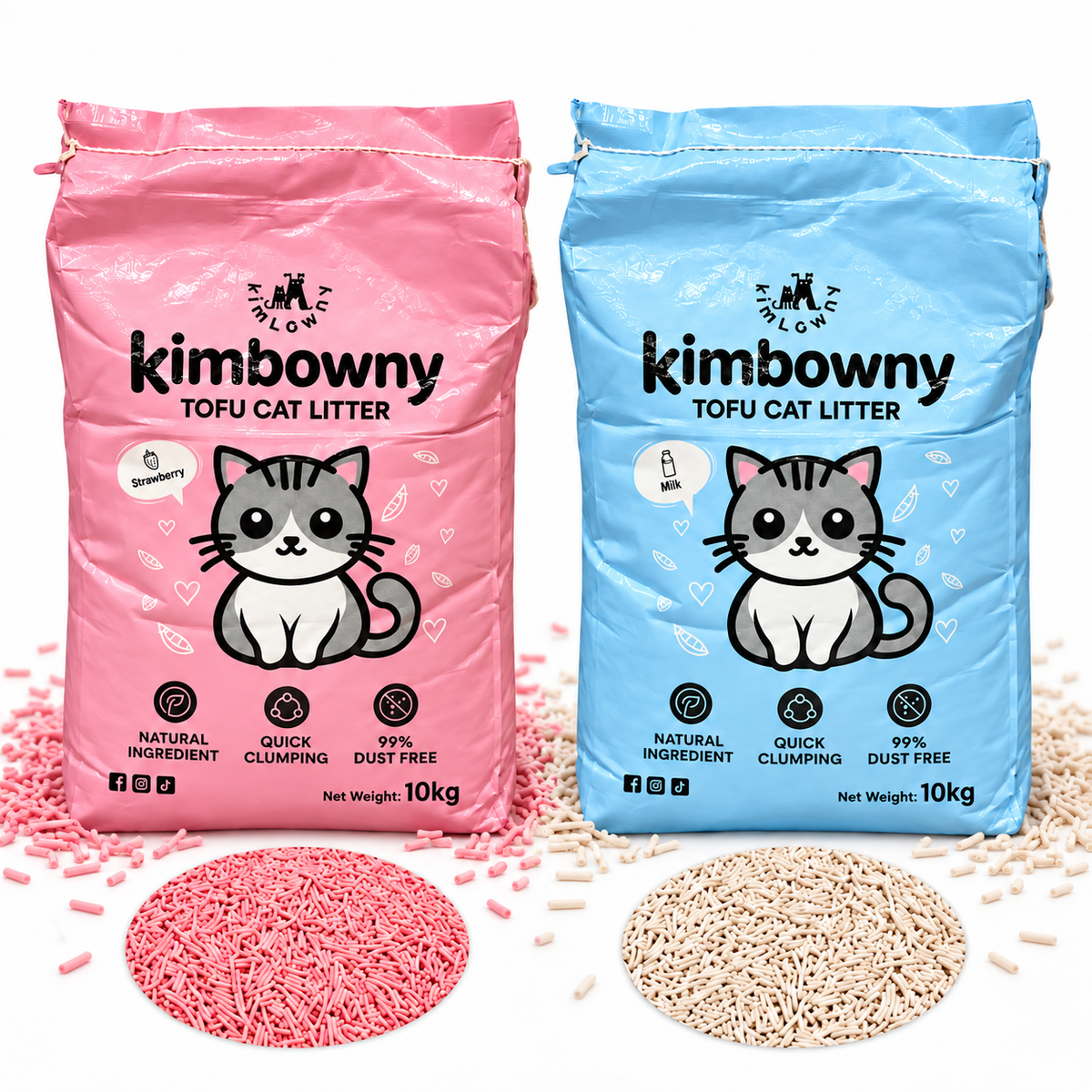 Athena Tofu Cat Litter - Kimbowny Petstore