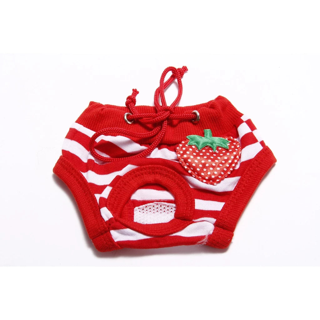 Pet Physiology Washable Pants Dog Cat Pants Diaper Pet Physiology Pants Mother Dog Pants (MEDIUM SIZE)
