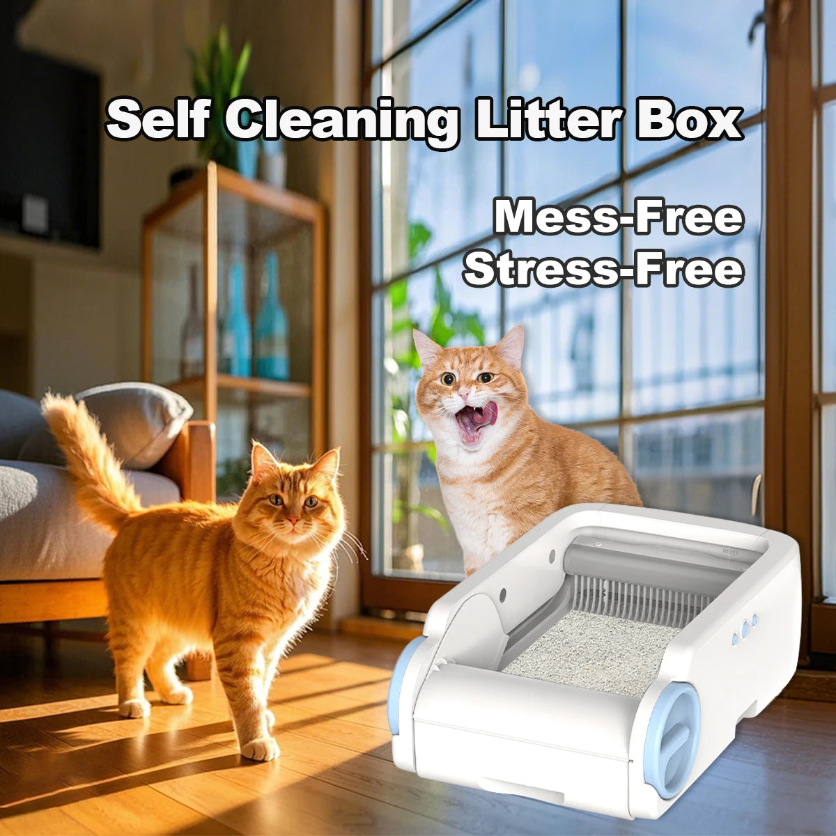 Dropbox Cat Machine Automatic Cat Dropper, Cat Sand Table, Cat Intelligent Cat Litter Box ...