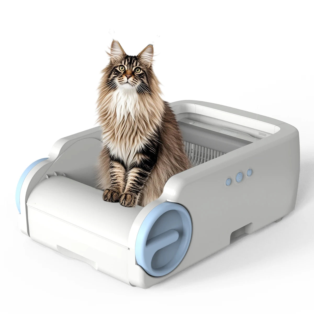 Dropbox Cat Machine Automatic Cat Dropper, Cat Sand Table, Cat Intelligent Cat Litter Box ...