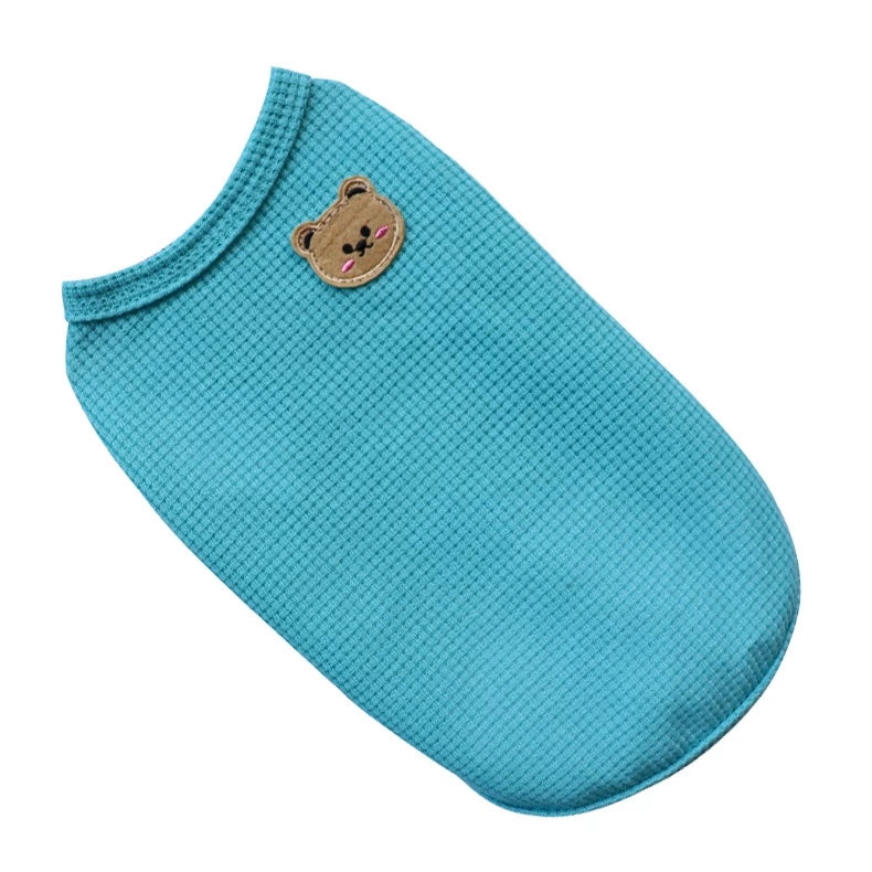 Pet Dog Clothes for Boy Female Puppy Shitzu Clothing Terno Cats Vest Breathe